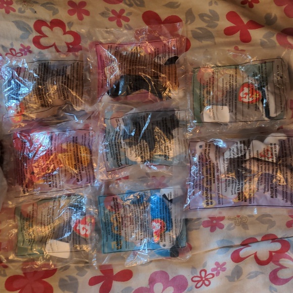 Sealed Mc Donalds Vintage Ty 1999 Stuffed Toy Animals Bundle 8 piece bundle lot - Picture 10 of 14
